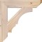 Ekena Millwork Balboa Slat Smooth Bracket, Douglas Fir, 3 1/2"W x 20"D x 20"H BKT04X20X20BOA06SDF - alternate 2